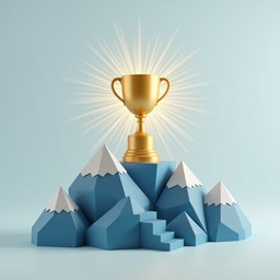 Free Summit of Success Image - Trophy, Mountain, Achievement | Download ...