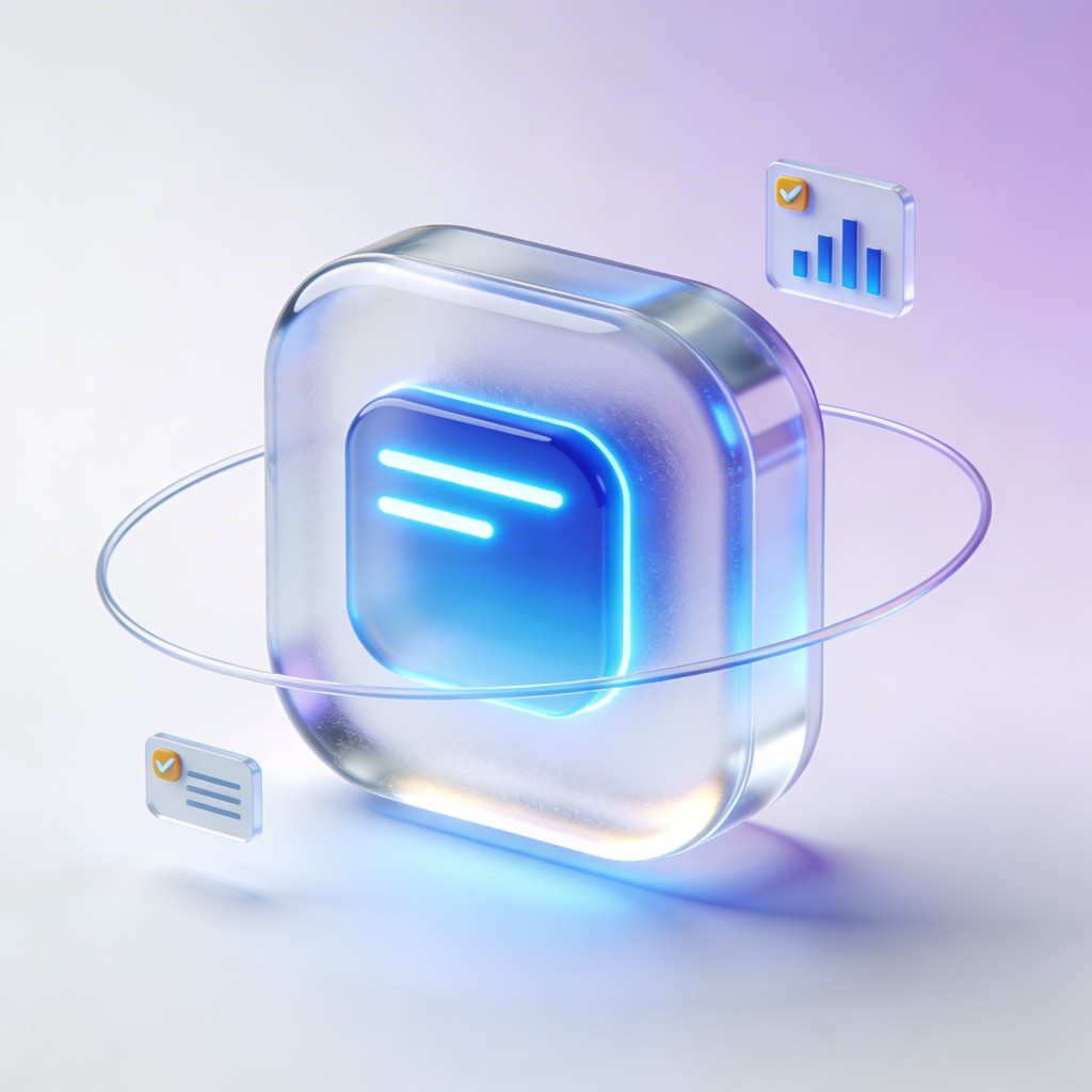 Free Glass App Icon Image - Glass, Morphism, Icon | Download at StockCake