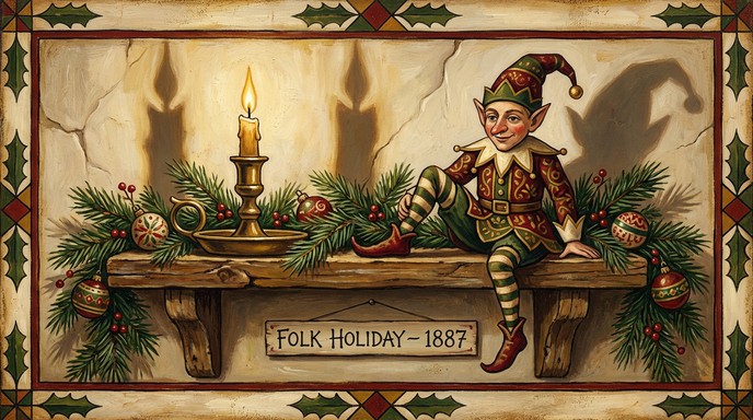 Rustic Elf Free Folklore Christmas Elf Image - Elf, Folklore, Christmas | Download ...