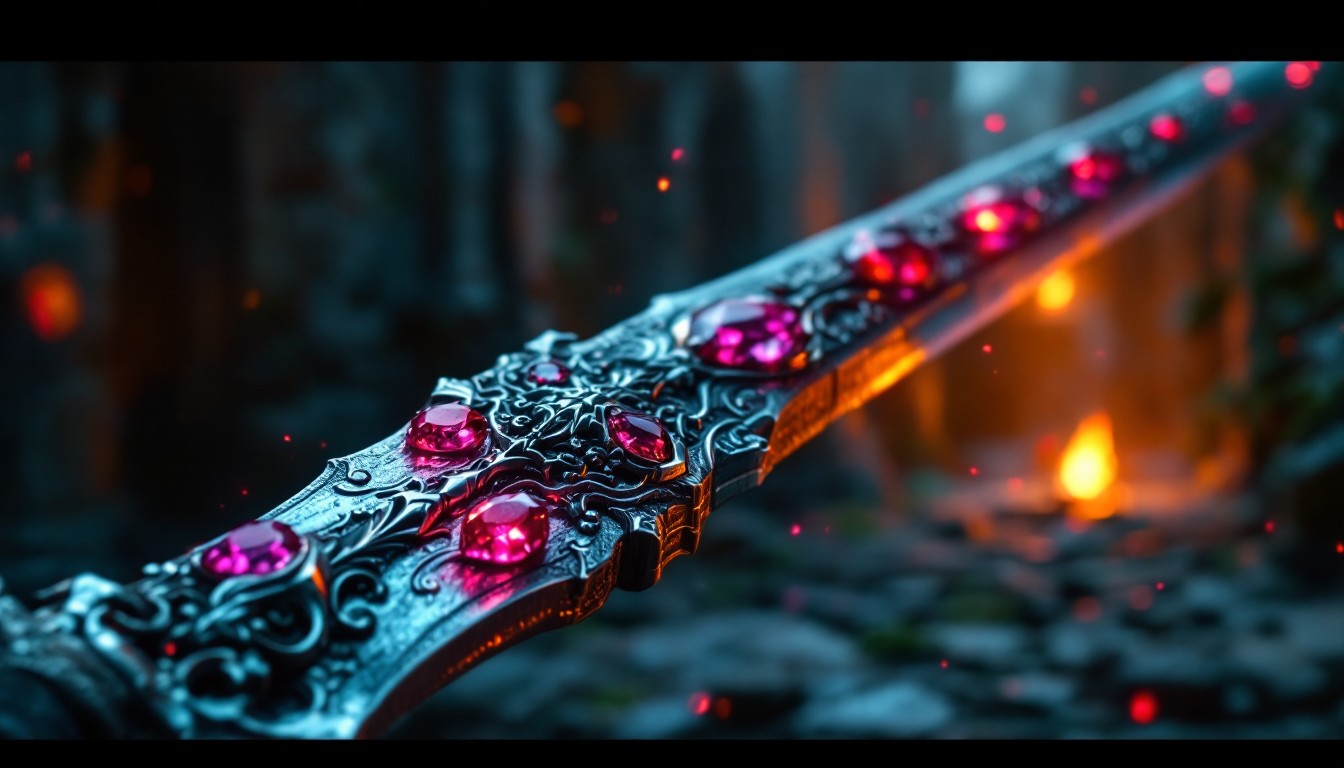 Ruby Sword Maser Free Glowing Ruby Sword Image - Sword, Ruby, Fantasy | Download at ...