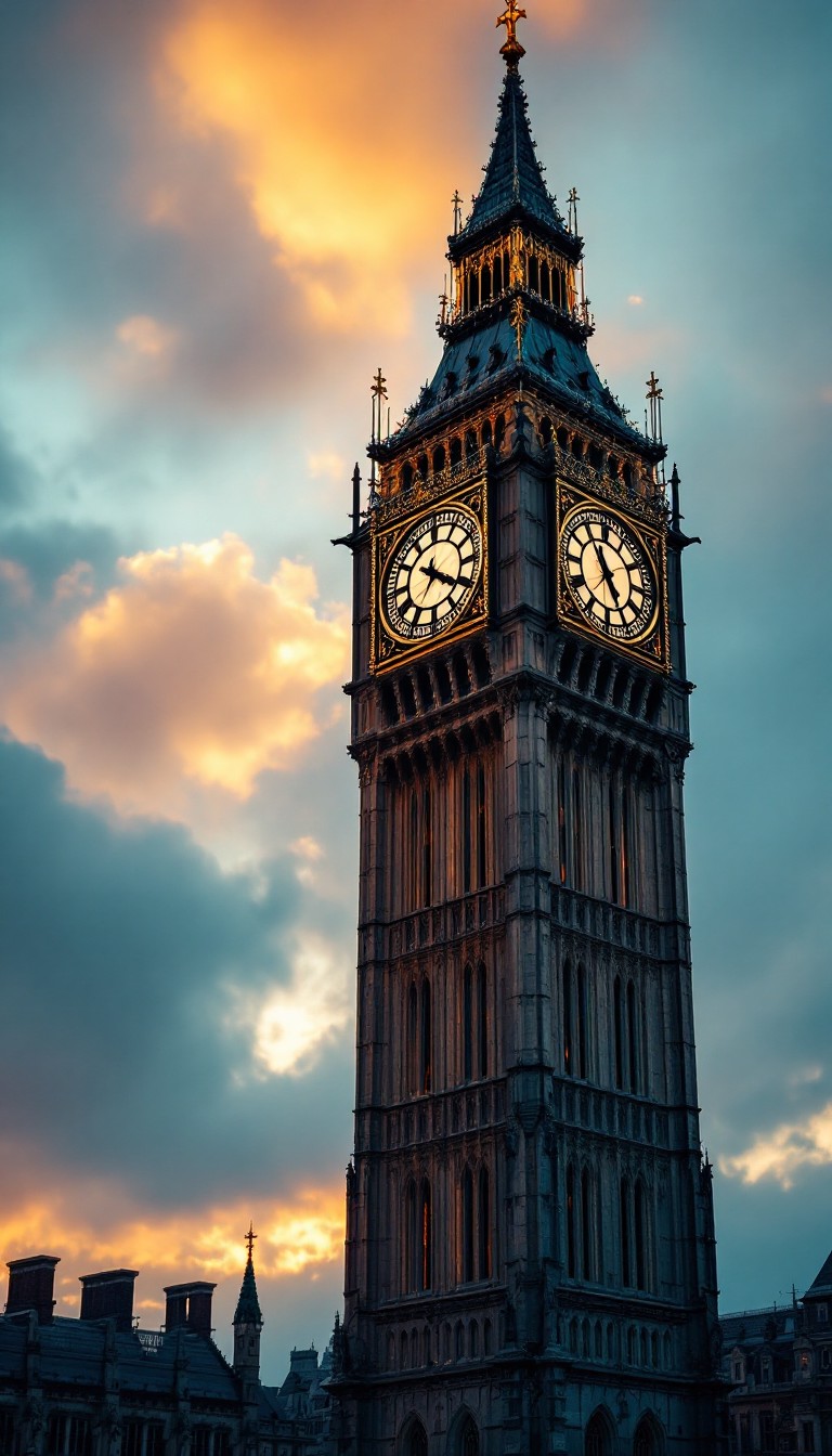 Free Majestic London Icon Image - Bigben, London, Clocktower | Download ...