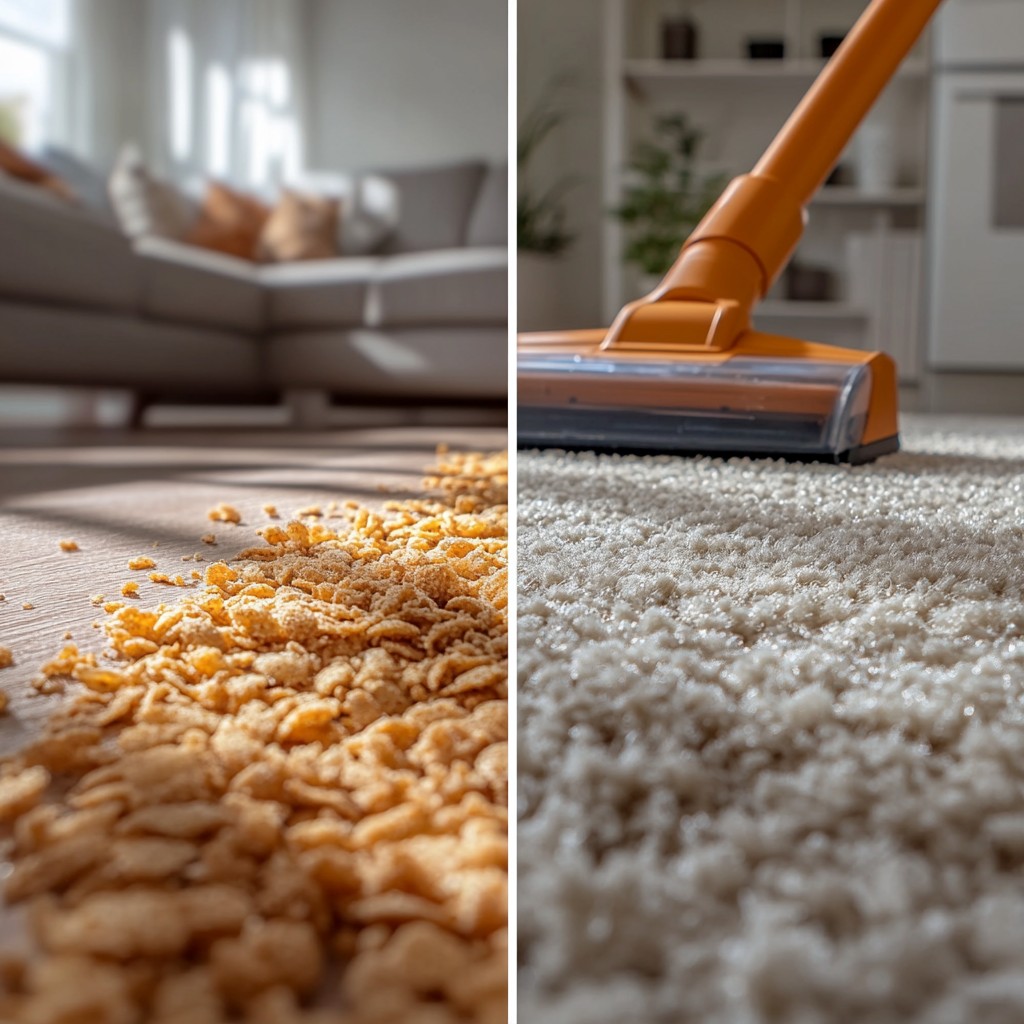 Free Vacuuming spilled cereal Image - Vacuum, Cereal, Carpet | Download ...