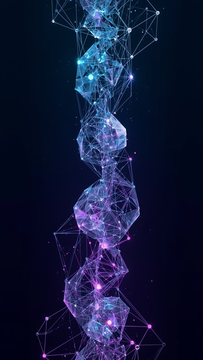 Crystal Network Patterns Free Crystalline Digital Network Image - Crystalline, Fractal ...
