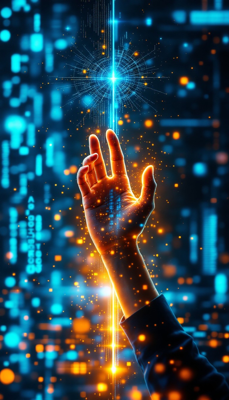 Free Human Technology Balance Image - Technology, Ai, Futuristic ...