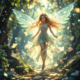 Free Enchanted Forest Fairy Image - Fairy, Sprite, Wings | Download at ...