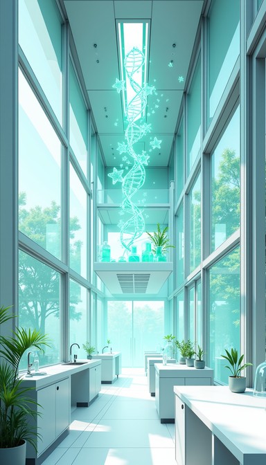 Free Futuristic Laboratory Interior Image - Laboratory, Futuristic ...