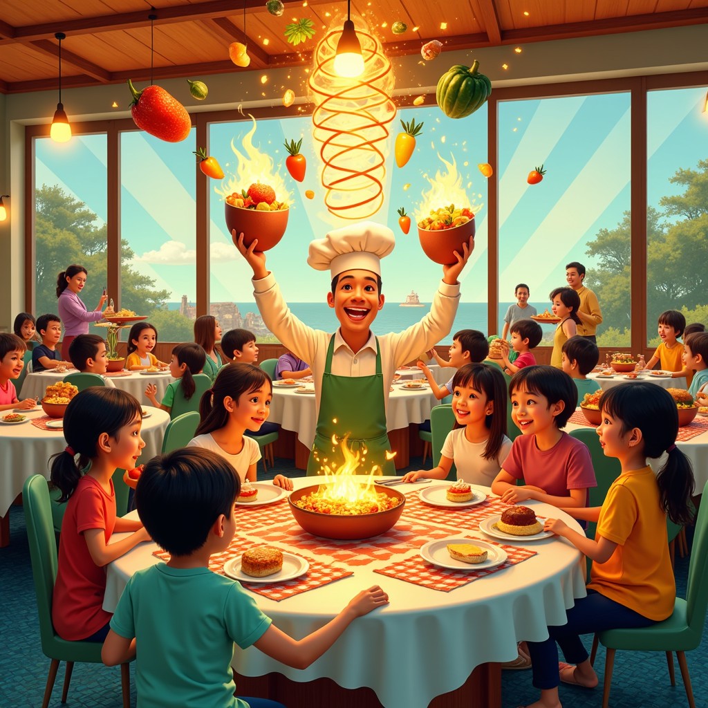Free Magical Culinary Theater Image - Chef, Restaurant, Family ...