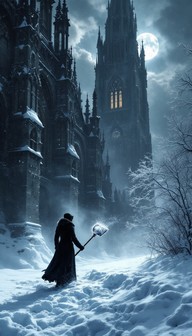 Gothic Cold Free Gothic Winter Night Image - Gothic, Winter, Cathedral | Download ...