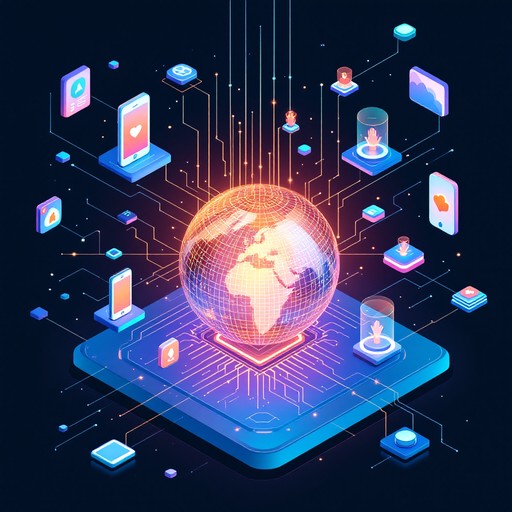 Free Digital World Connected Image - Digital, Technology, Global ...