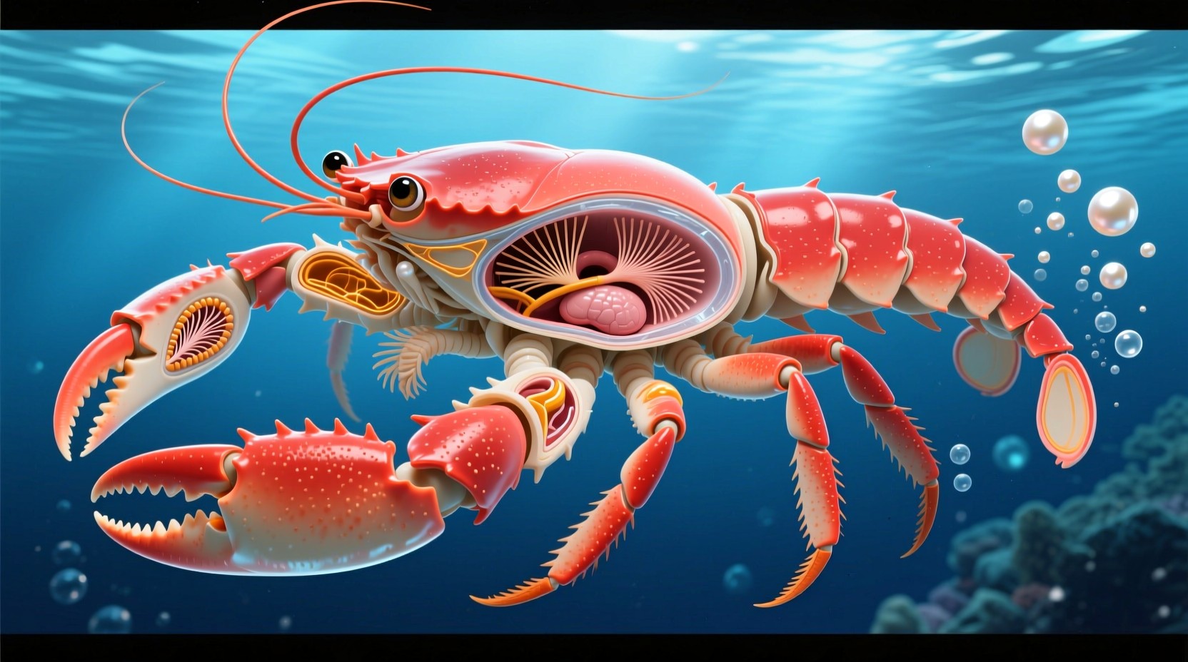Free Crustacean Anatomy Revealed Image - Crustacean, Anatomy, Shellfish ...