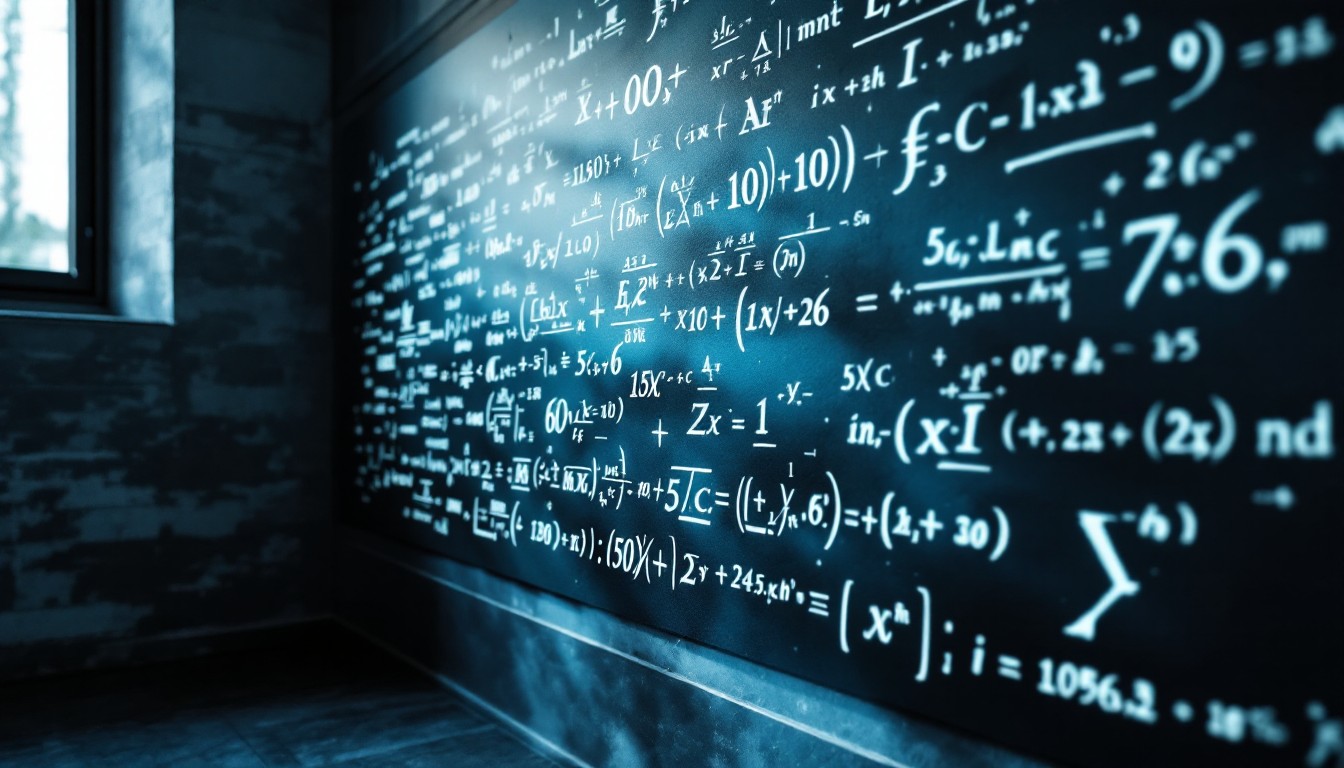 Math And Light Free Mathematics Meets Light Image - Mathematics, Equations, Chalk ...
