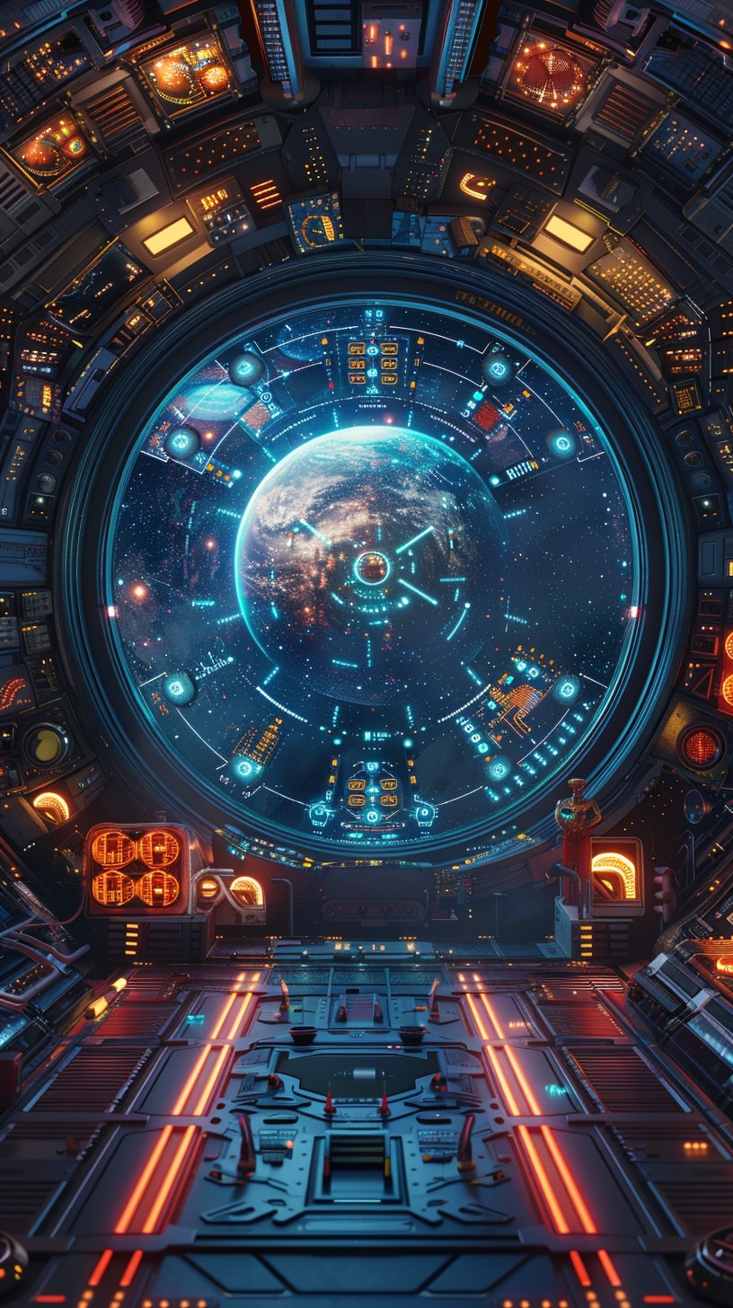 Free Futuristic Spacecraft Interior Image - Spacecraft, Interior ...