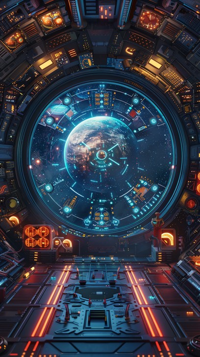 Free Futuristic Spacecraft Interior Image - Science, Technology ...