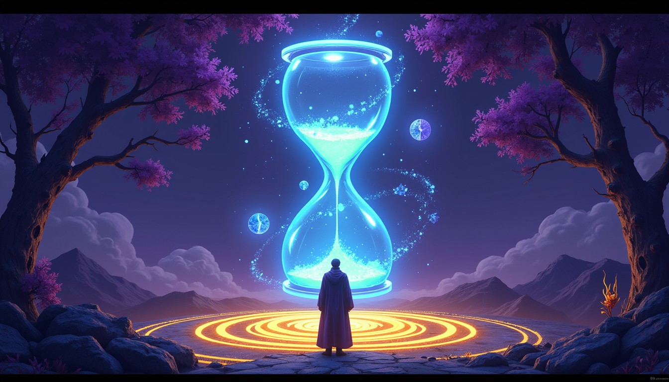 Free Mystic Time Keeper Image - Wizard, Hourglass, Magic | Download at ...