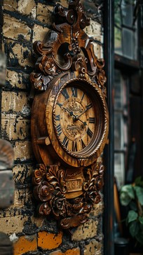 Free Antique Clock Display Image - Antique, Clock, Wooden | Download at ...