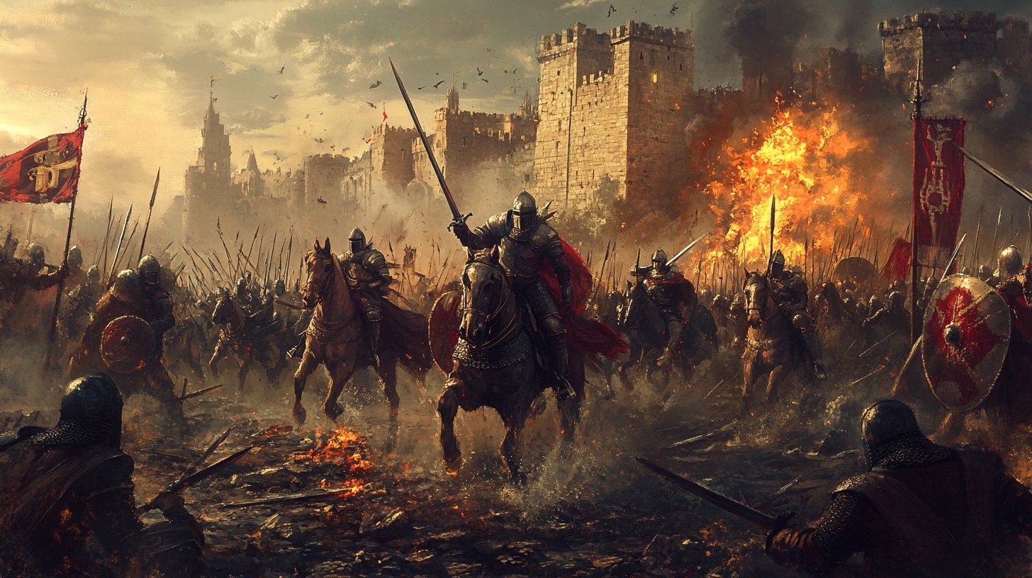 Free Epic Medieval Battle Image - Battle, Medieval, Castle | Download ...