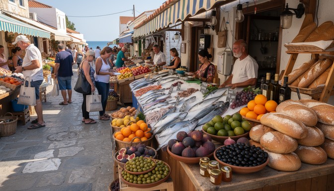 Free Cretan Market Life Image - Marketplace, Crete, Greece | Download ...