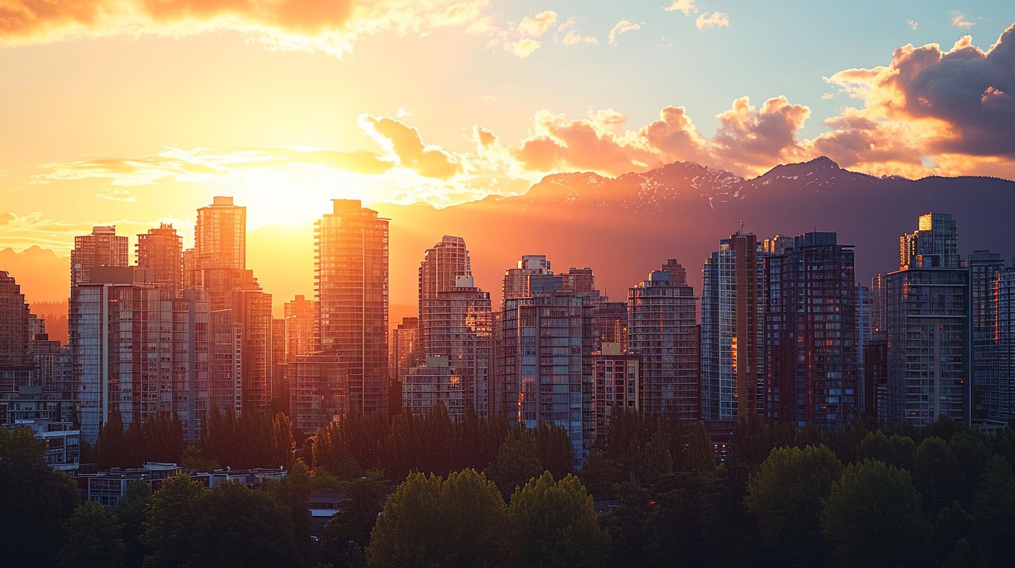 Free Sunset City Skyline Image - Sunset, Skyline, Cityscape | Download ...