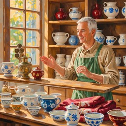 Throwback Merchant Free Historical Merchant Portrait Image - Merchant, Shopkeeper ...