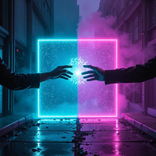 Free Neon Reality Divide Image - Cyberpunk, Neon, Portal | Download at ...