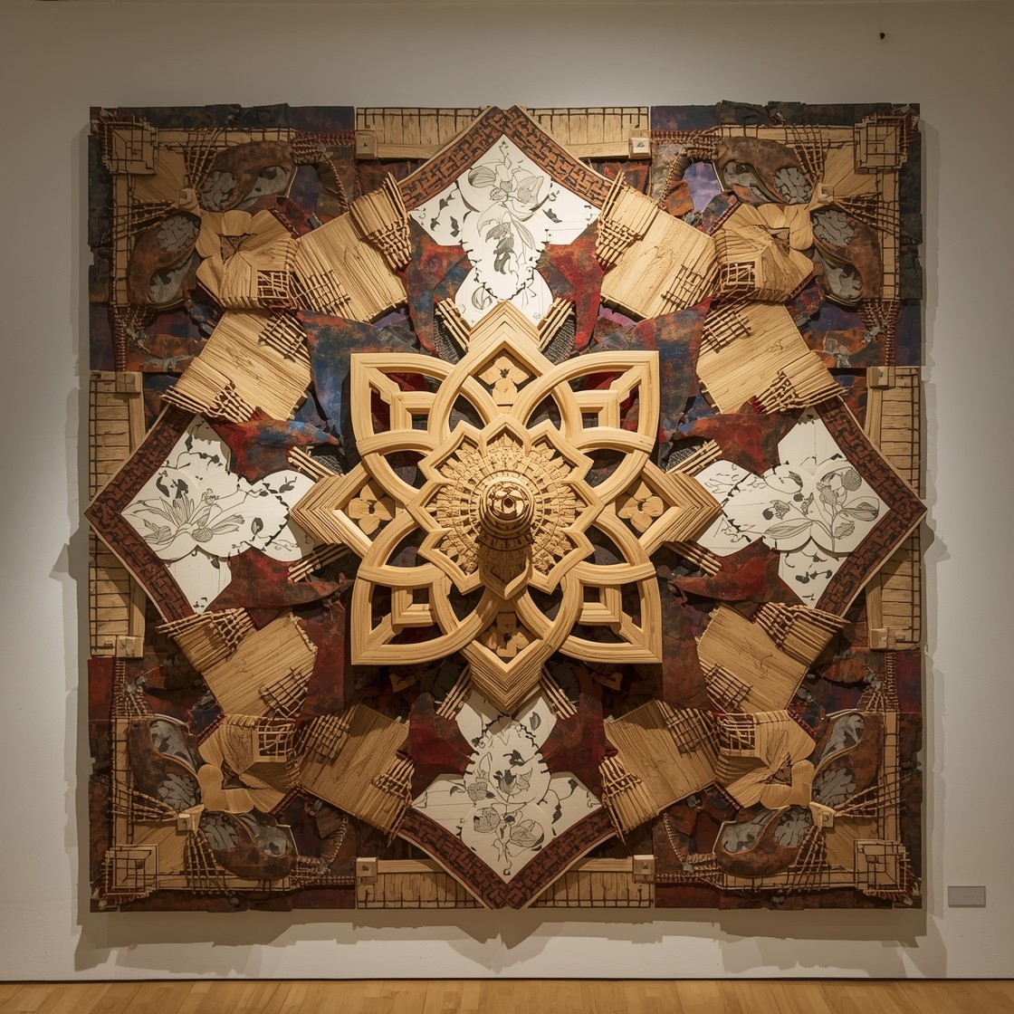 Geometric Handcraft Free Sacred Geometric Installation Image - Installation, Geometric ...