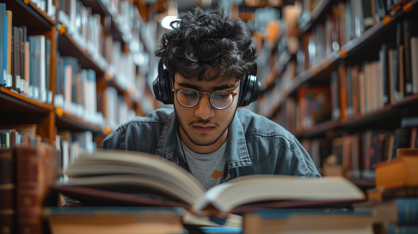Free Focused reading session Image - Student, Library, Reading ...