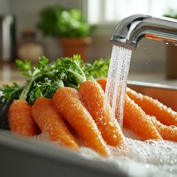 Carrots Getting Washed Free Washing Fresh Carrots Image - Carrots, Washing, Kitchen | Download ...