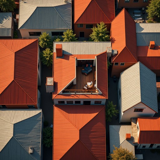 Free Geometric Roof Mosaic Image - Geometric, Rooftops, Pattern ...