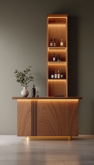 Floating Bar Dsign Free Luxurious Floating Bar Image - Minimal, Geometric, Floating ...