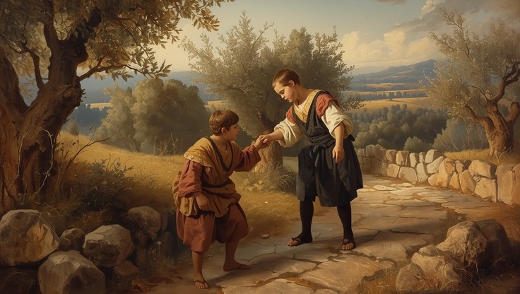 Free Boys Helping Together Image - Boys, Children, Friendship ...
