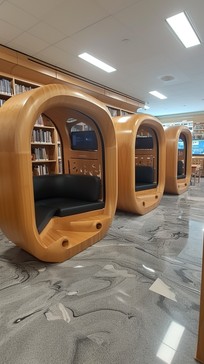 Pod Capsule Reading Free Innovative Reading Pods Image - Library, Children, Reading ...