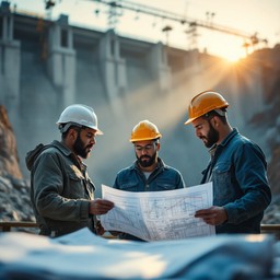 Free Engineers Planning Progress Image - Construction, Engineering ...