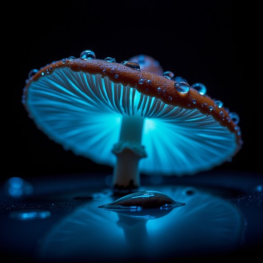 Free Glowing Mushroom Magic Image - Mushrooms, Fungi, Bioluminescent ...