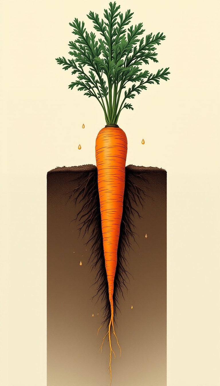 Karotte Roots Free Carrot Reveals Roots Image - Carrot, Botanical, Garden | Download ...