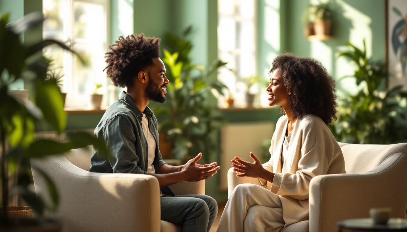 Free Therapeutic Connection Moment Image - Therapy, Counseling ...