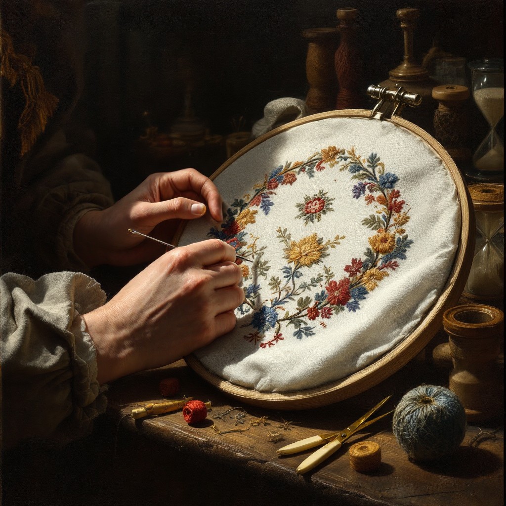 Needlework Definition Free Traditional Needlework Art Image - Embroidery, Needlework ...