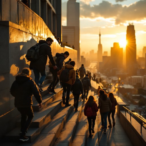 Where We Rise Free Together We Rise Image - Sunrise, Community, Silhouettes ...
