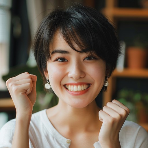 Beaming Emotion Free Joyful Celebratory Gesture Image - Woman, Happiness, Smile ...