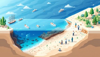 Free Coastal Research Illustration Image - Coastal, Research, Isometric ...