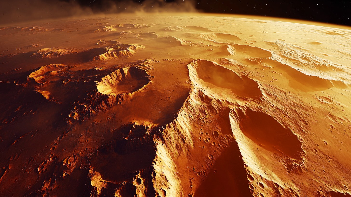 Mars Space View Free Mars Surface View Image - Mars, Canyons, Terrain | Download at ...