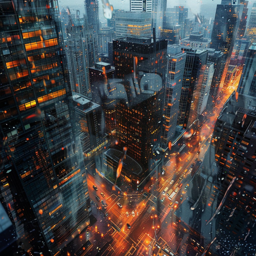 Free Urban Twilight Glow Image - City, Twilight, Lights | Download at ...