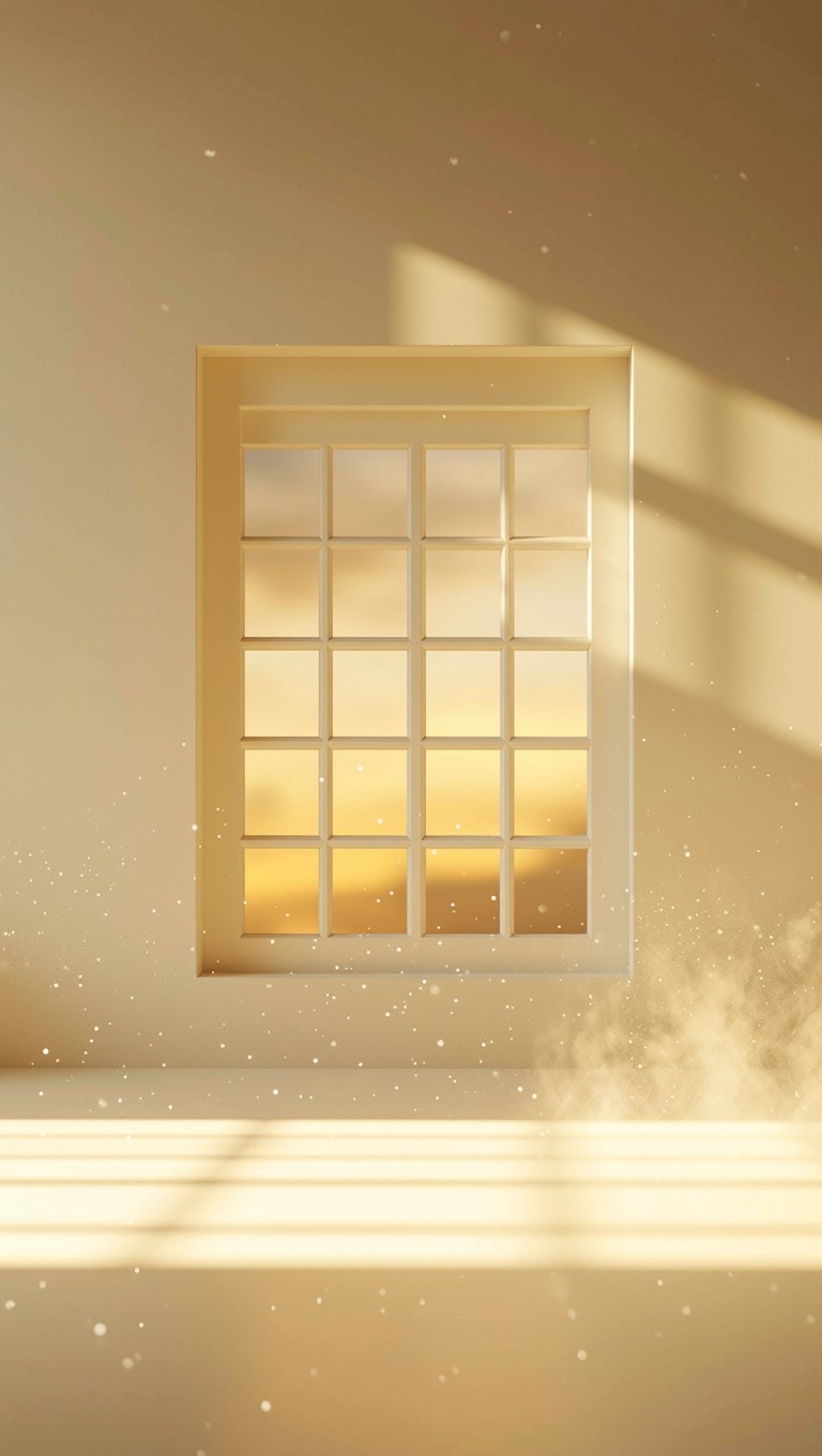 Open Windows Gold Free Golden Window Light Image - Window, 3d, Golden | Download at StockCake