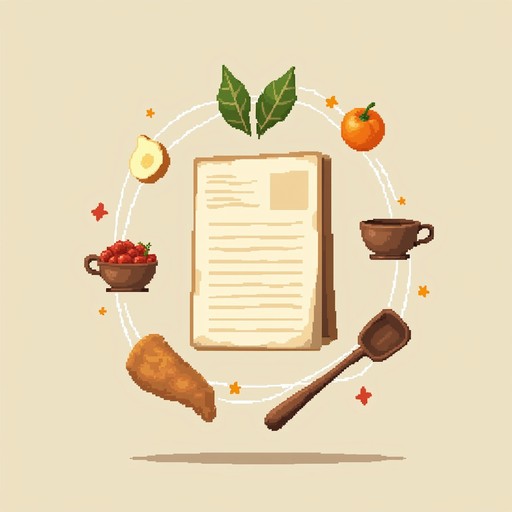 Free Pixel Recipe Card Image - Recipe, Pixel, Food | Download at StockCake