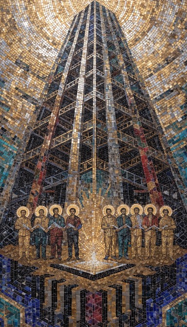 Topping Buildings Ritual Free Sacred Construction Ritual Image - Byzantine, Mosaic, Construction ...
