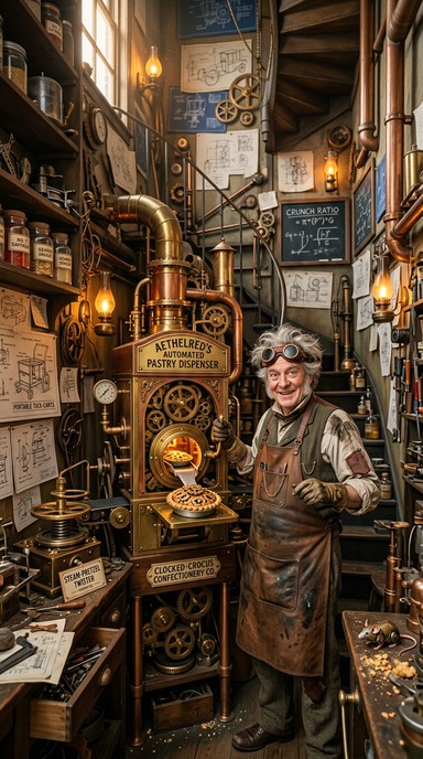 Free Steampunk Inventor's Workshop Image - Steampunk, Inventor ...