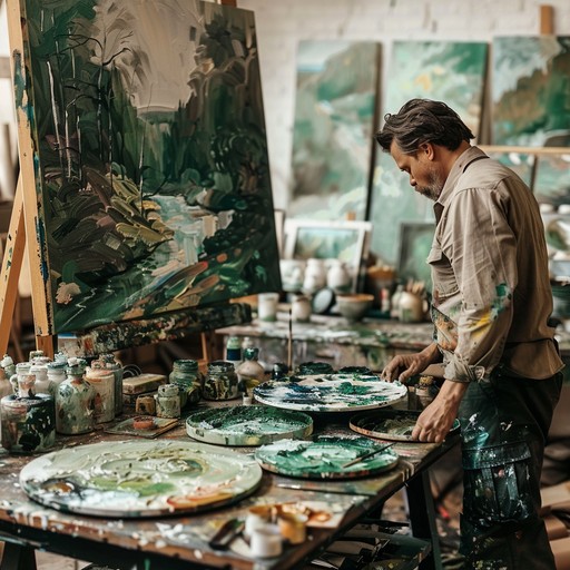 Free Artist Creating Masterpiece Image - Artist, Painting, Studio ...