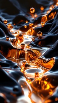 Free Liquid Gold Flow Image - Gold, Metallic, Flowing | Download at ...