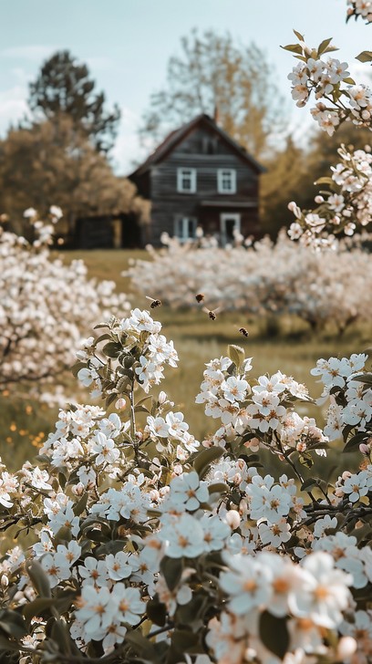 Spring Home Istock Free Blossoming Spring Home Image - House, Spring, Blossoms | Download ...