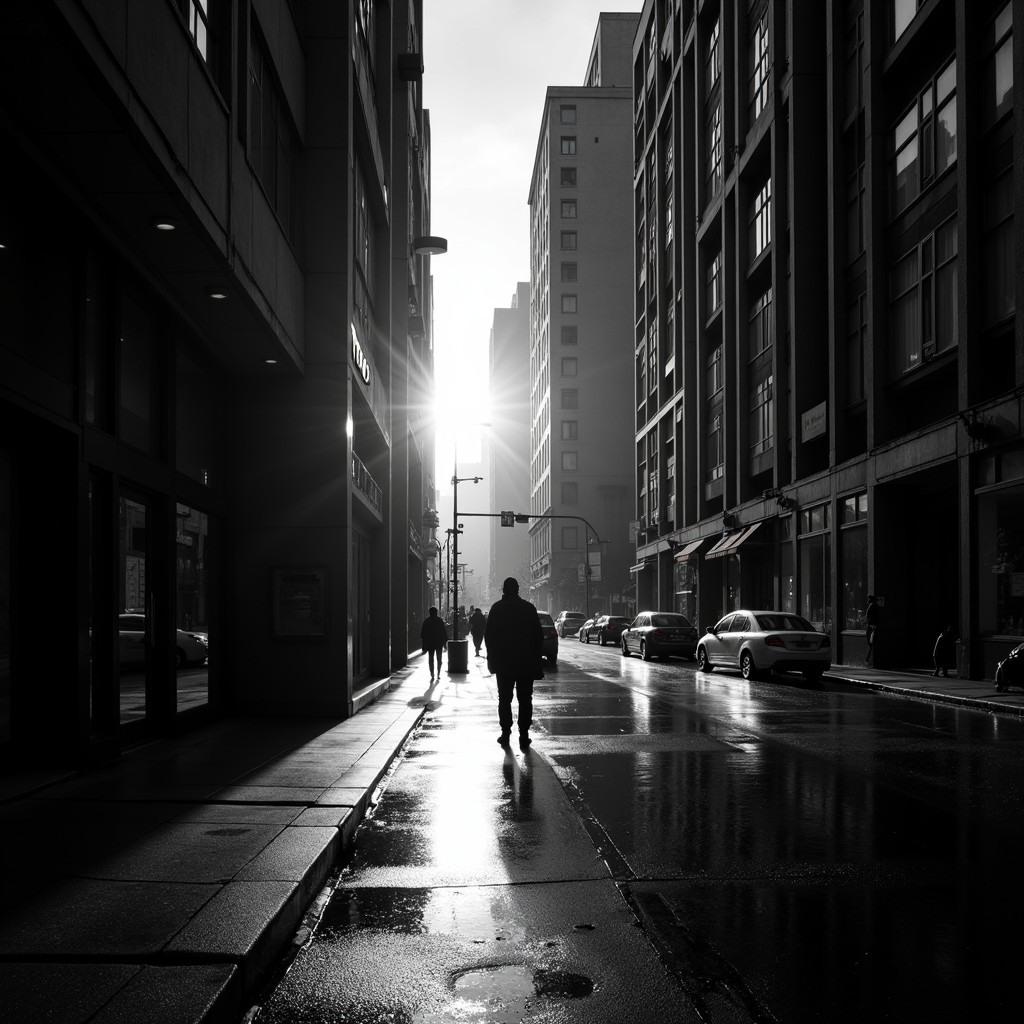 Through Shadow Free Walking through shadows Image - Urban, Silhouette, Monochrome ...