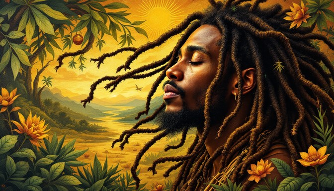 Free Rastafarian Soul Meditation Image - Rastafarian, Dreadlocks, Man ...